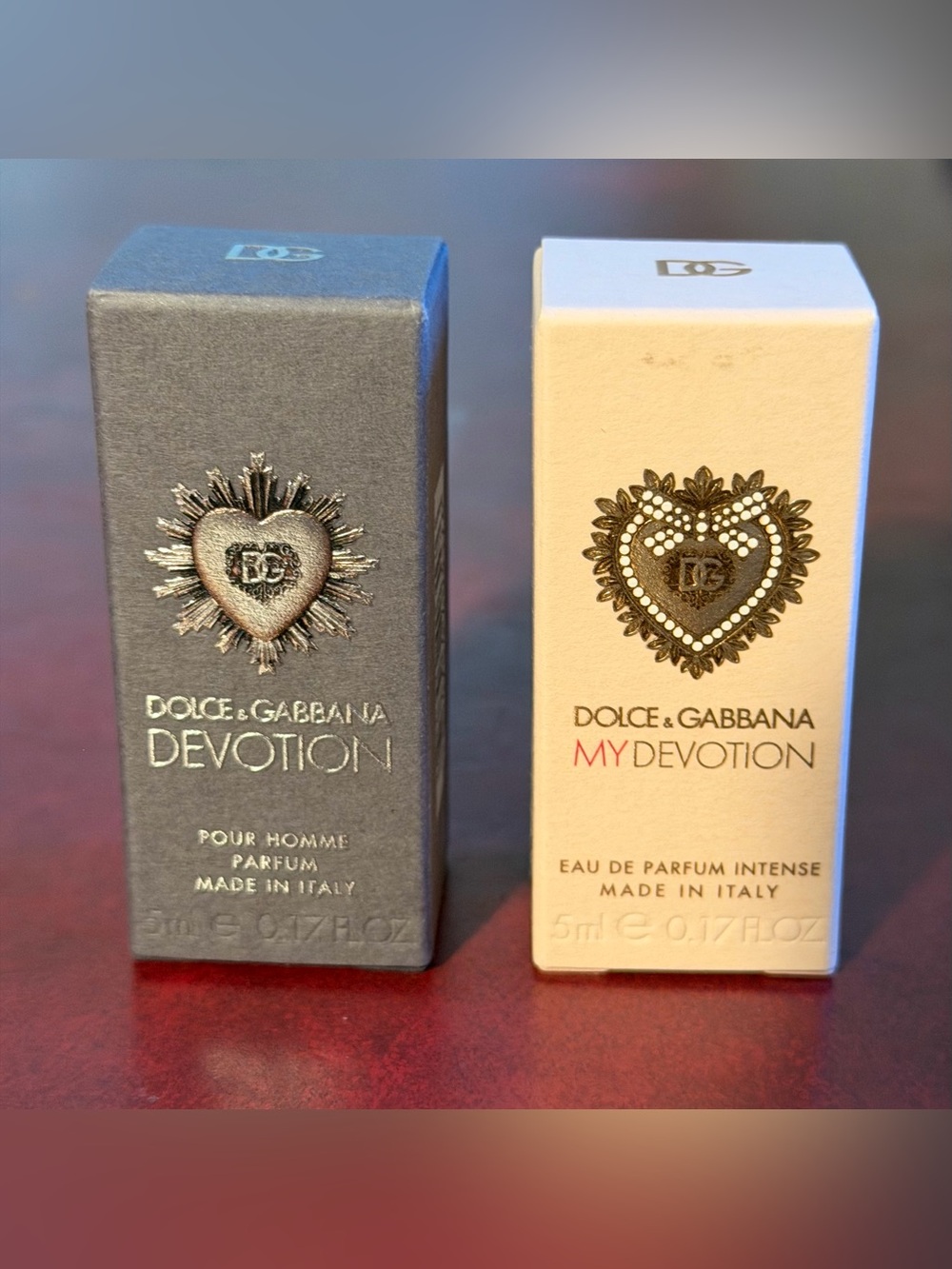 Dolce and Gabbana Devotion & My Devotion Perfume Minis